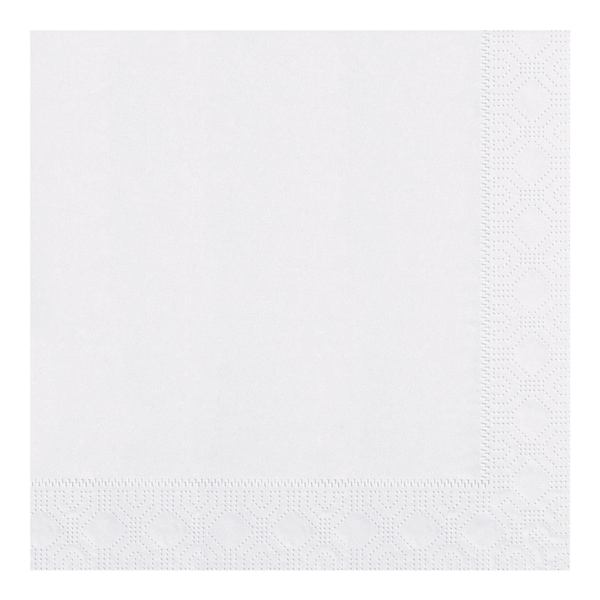 Hoffmaster 8.5" x 8.5" Regal Embossed White Dinner Napkins 2000 PK 180705 - main